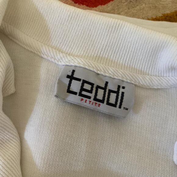 Vintage 90s coquette floral sweatshirt - Picture 4 of 5